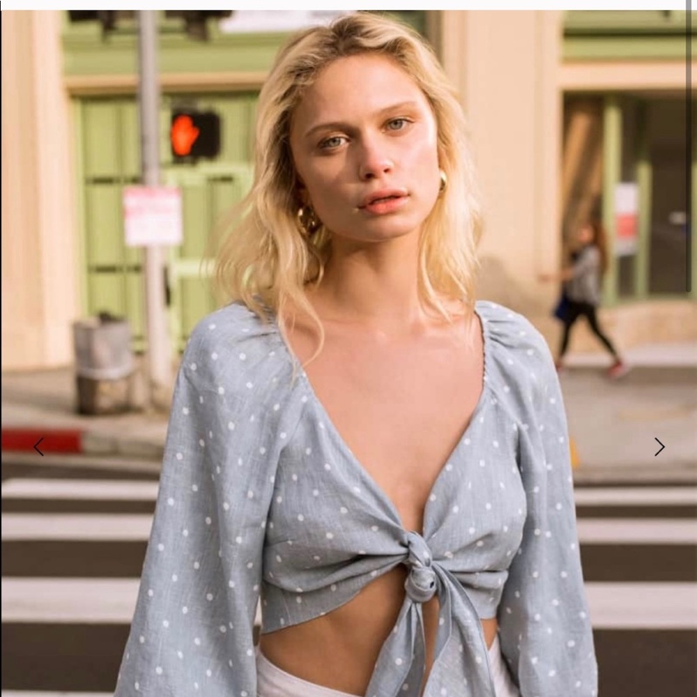 NWT reformation peach top
